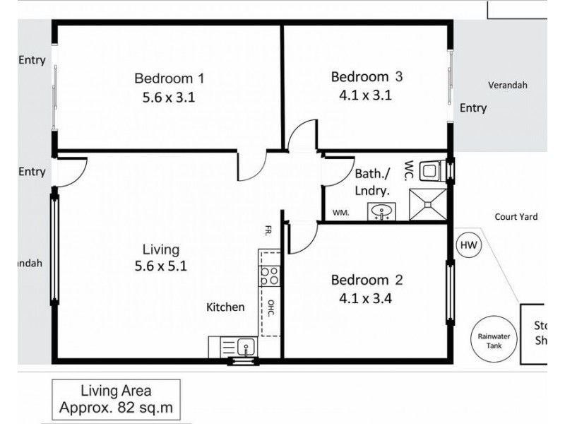 18 Queen Elizabeth Drive, Barmera SA 5345 Floorplan