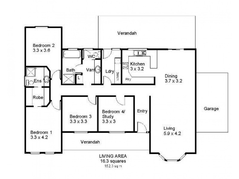 10A Derrick Street, Berri SA 5343 Floorplan