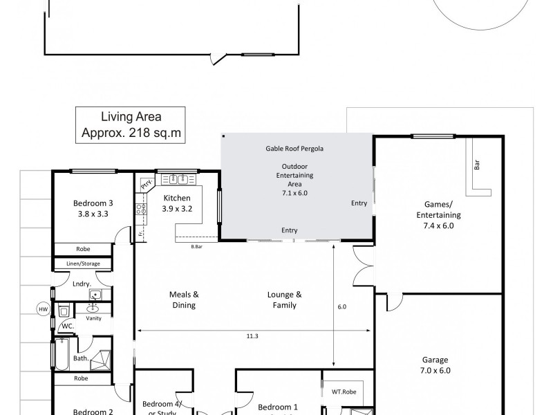 11 Nalara Avenue, Loxton SA 5333 Floorplan