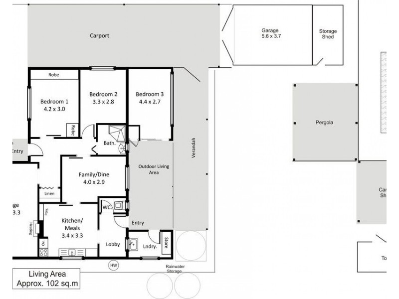 22 Gilbert Street, Berri SA 5343 Floorplan