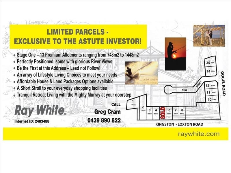 Lots on Kingston Loxton Road, Moorook SA 5332