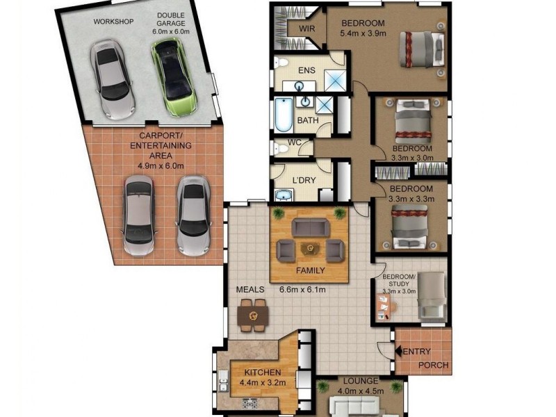 Elderslie NSW 2570 Floorplan