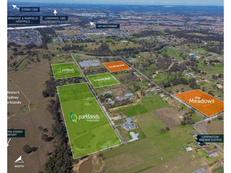 Lot 127 Parklands Estate Eighteenth Avenue, Austral NSW 2179
