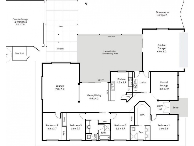 31 Flinders Street, Renmark SA 5341 Floorplan