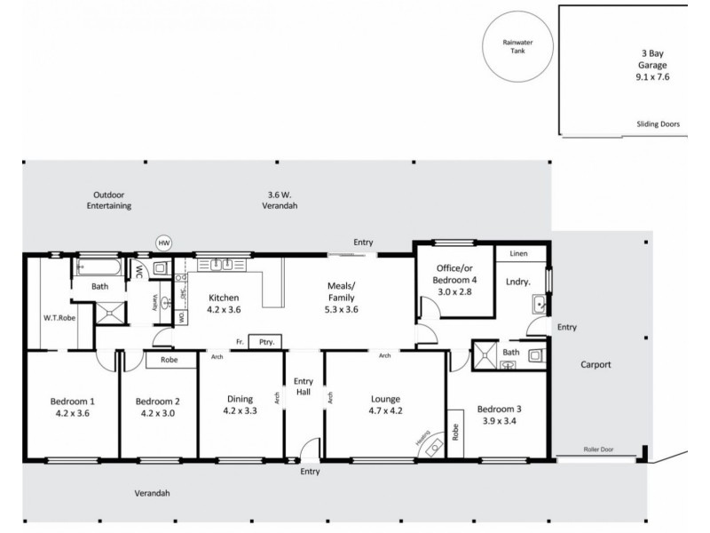 34 Ian Drive, Paringa SA 5340 Floorplan