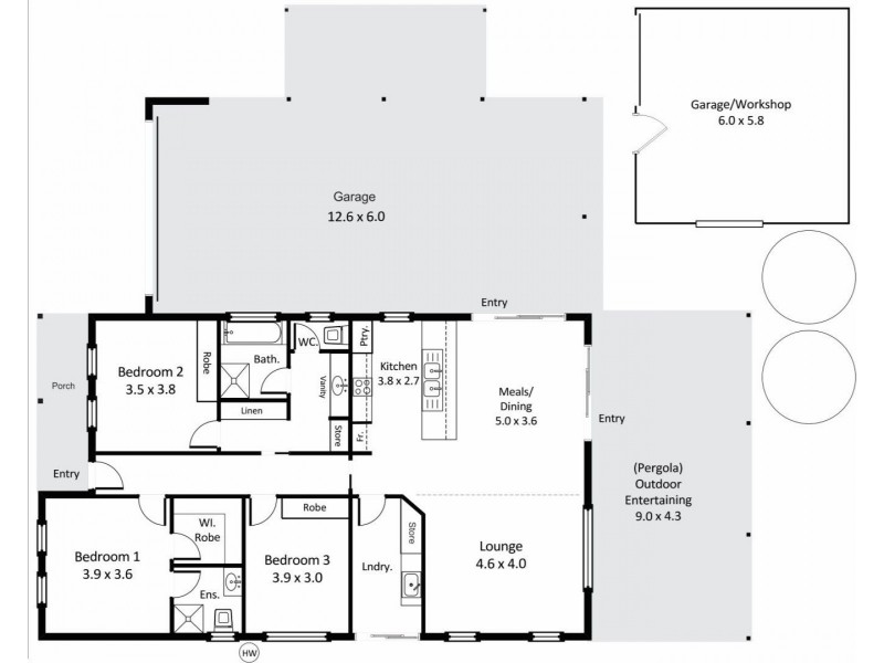 8 Pike Street, Paringa SA 5340 Floorplan