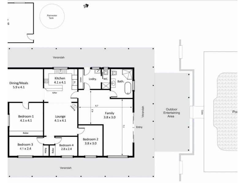 104 Rialto Street, Renmark SA 5341 Floorplan