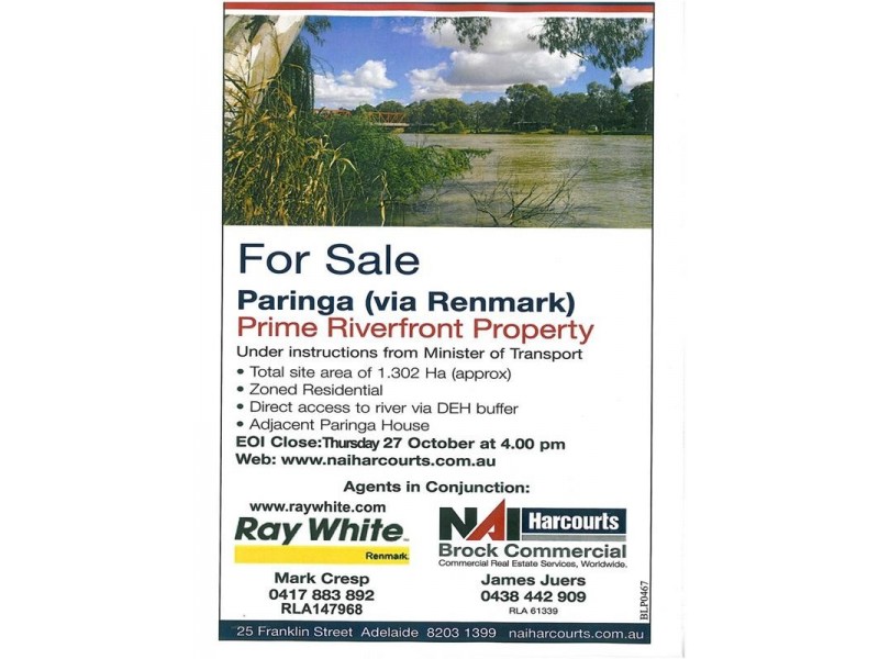 Lot/101 Museum Drive, Paringa SA 5340