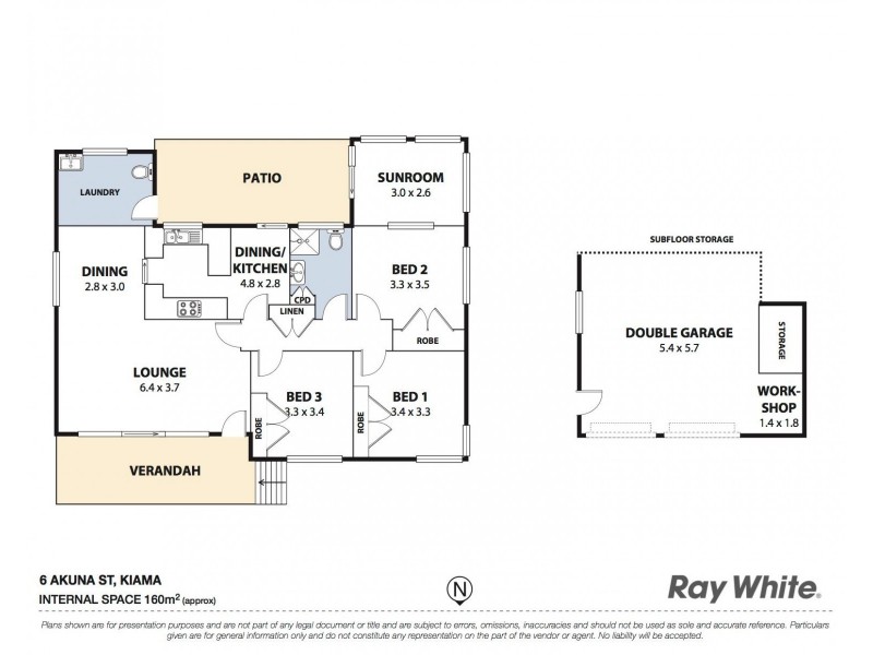 6 Akuna Street, Kiama NSW 2533 Floorplan