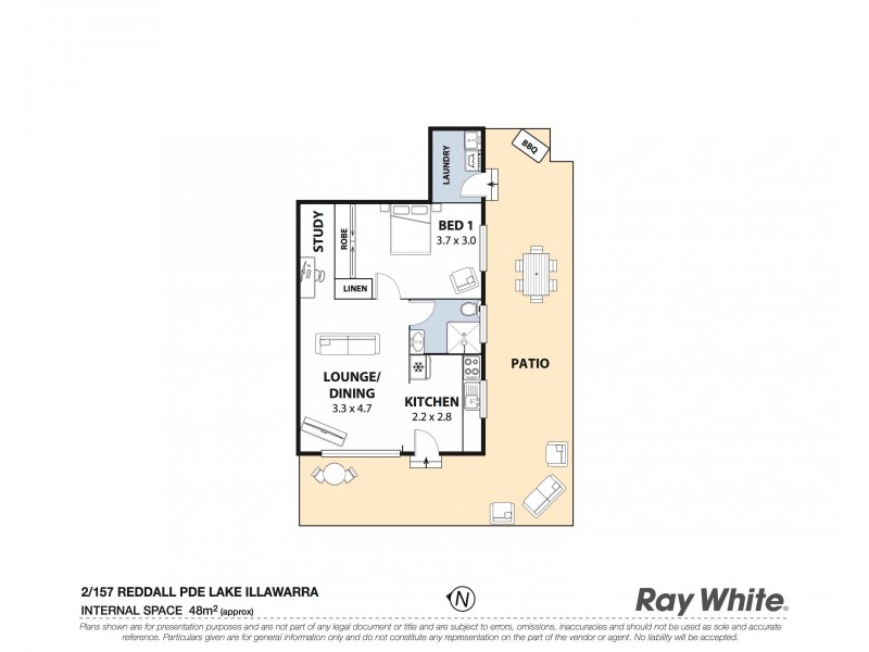 2/157 Reddall Parade, Lake Illawarra NSW 2528 Floorplan