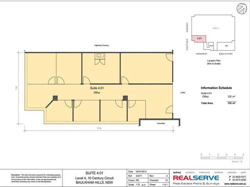 Suite 401, 10 Century Circuit, Baulkham Hills NSW 2153