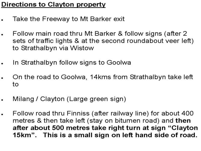 Lot 1 and 2 Finniss Clayton Road (Entry Off Thorpe Road), Clayton SA 5256