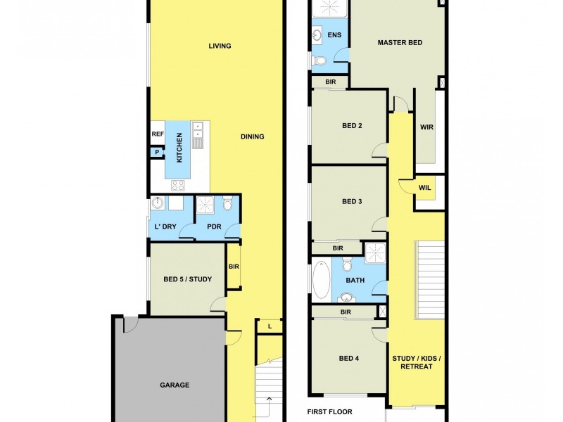 121 Stella Street, Fairfield Heights NSW 2165 Floorplan