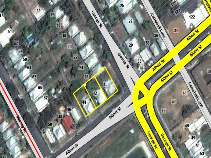 40, 42, 44 Albert Street, Rockhampton City QLD 4700