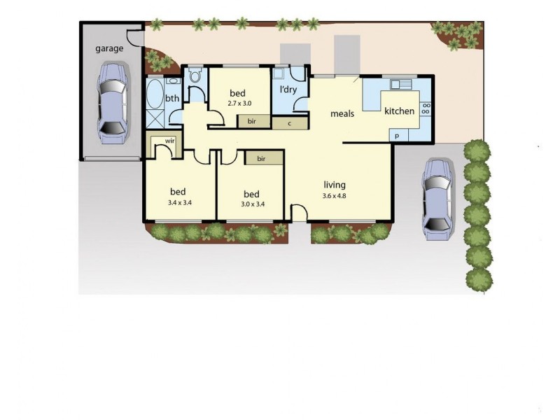 1/3 Glendale Close, Langwarrin VIC 3910 Floorplan