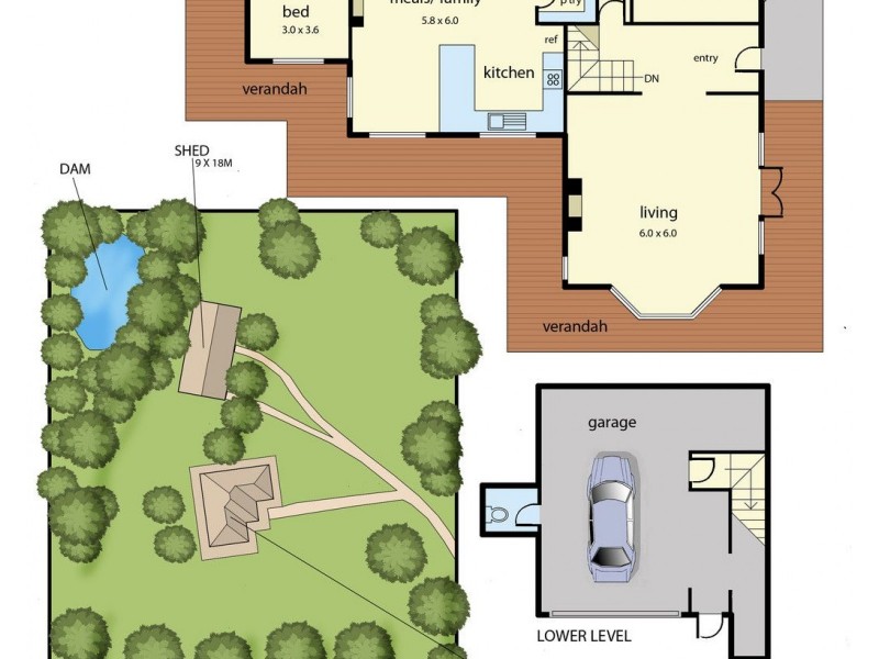 134 Barretts Road, Langwarrin South VIC 3911 Floorplan