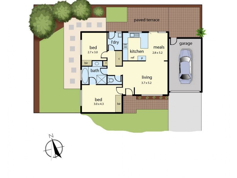 3/55-57 Cranbourne-Frankston Road, Langwarrin VIC 3910 Floorplan