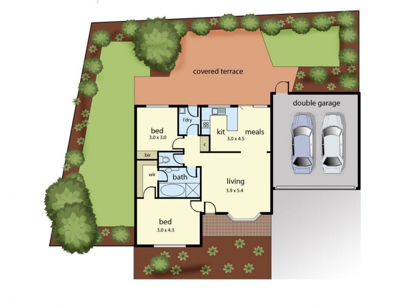 3/3 Pellita Way, Langwarrin VIC 3910 Floorplan