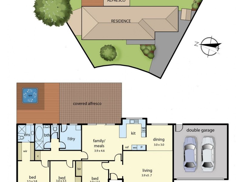 17 Roberna Court, Langwarrin VIC 3910 Floorplan