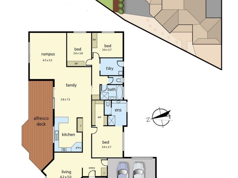 6 Lapwing Court, Langwarrin VIC 3910 Floorplan