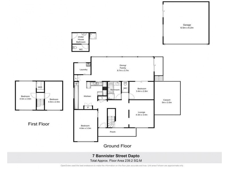 7 Bannister Street, Dapto NSW 2530 Floorplan
