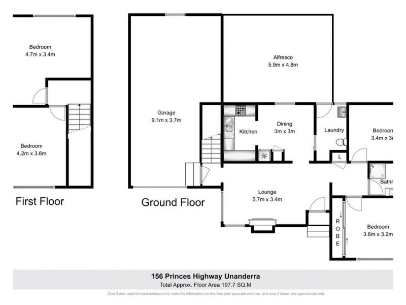 156 Princes Highway, Unanderra NSW 2526 Floorplan