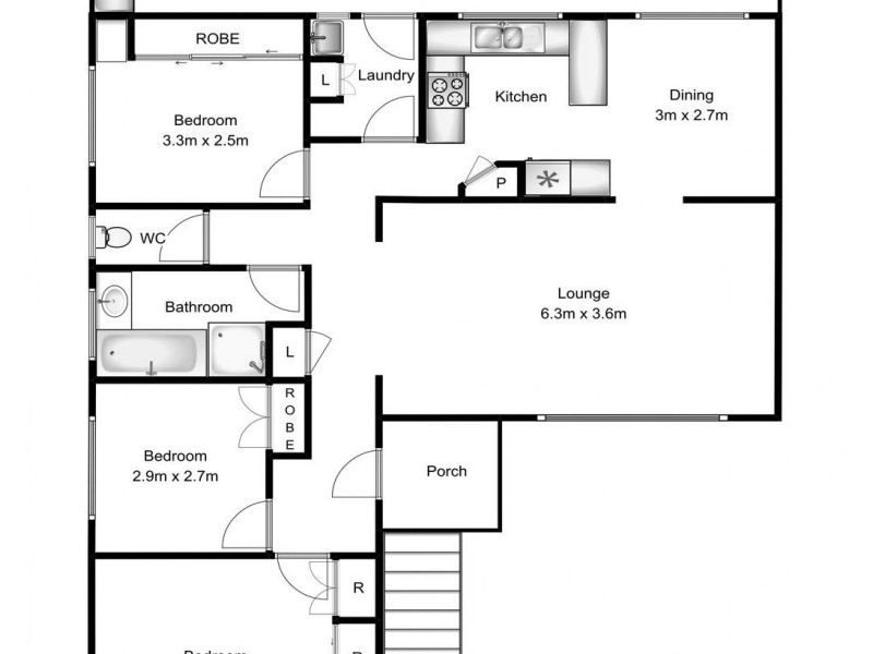 80 Emerson Road, Dapto NSW 2530 Floorplan