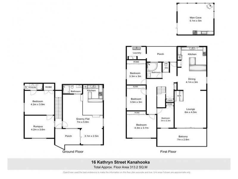 16 Kathryn Street, Kanahooka NSW 2530 Floorplan