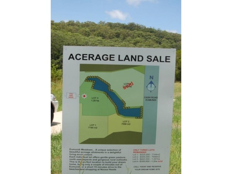 Lots 1,2,3 Cash Road, Eumundi QLD 4562