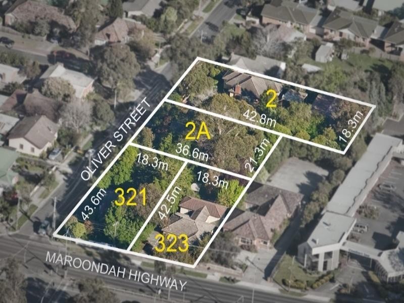 321-323 Maroondah Highway, Ringwood East VIC 3135