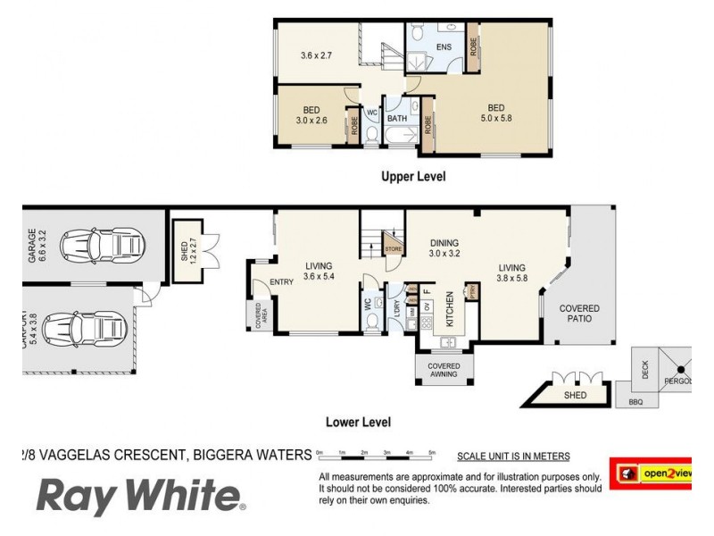 2/8 Vaggelas Crescent, Biggera Waters QLD 4216 Floorplan