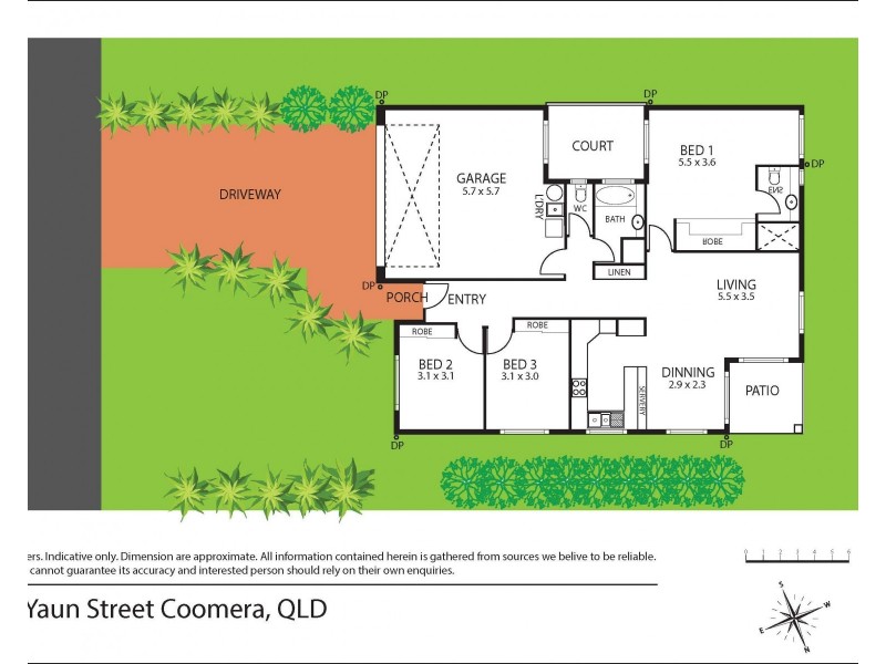 7/19 Yaun Street, Coomera QLD 4209 Floorplan