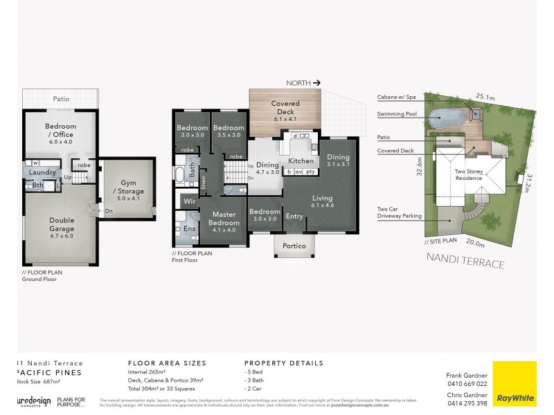 31 Nandi Terrace, Pacific Pines QLD 4211 Floorplan