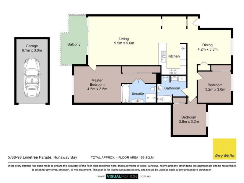 55/88-98 Limetree Parade, Runaway Bay QLD 4216 Floorplan