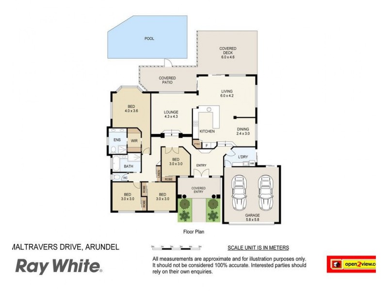 41 Maltravers Drive, Arundel QLD 4214 Floorplan