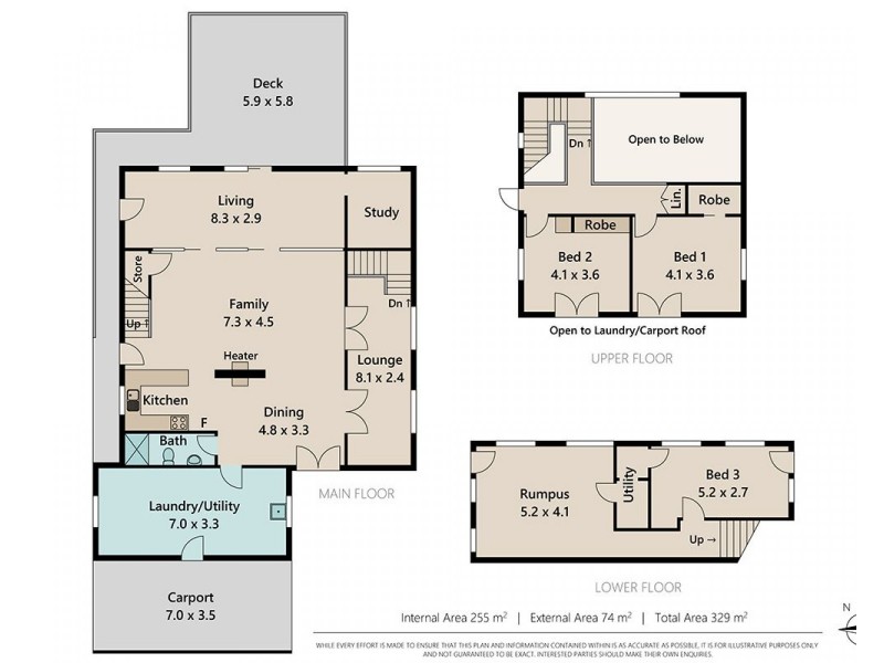 8 Attunga Lane, Mount Glorious QLD 4520 Floorplan