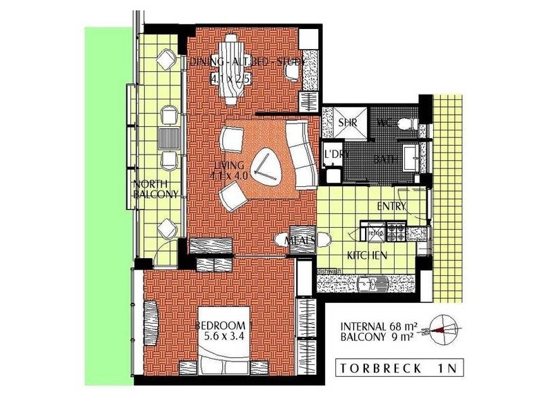 N1/182 Dornoch Terrace, Highgate Hill QLD 4101