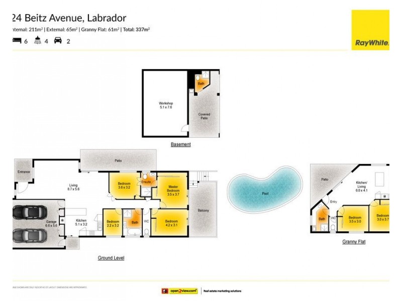 24 Beitz Avenue, Labrador QLD 4215 Floorplan