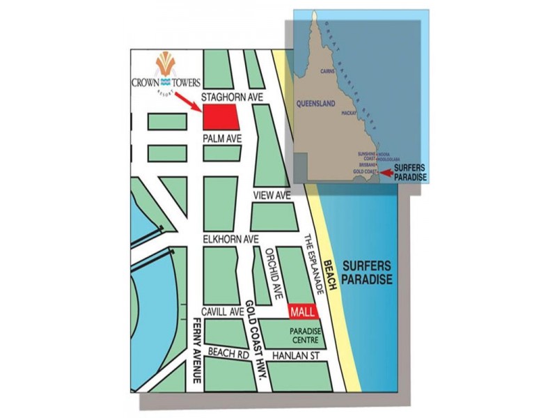 801 ‘Crown Towers’ 5 Palm Avenue, Surfers Paradise QLD 4217