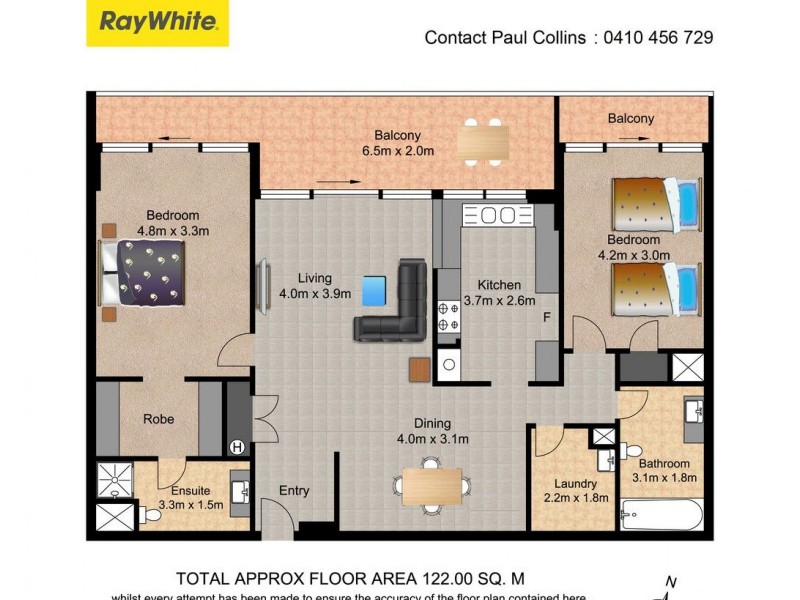 13/18 Commodore Drive, Surfers Paradise QLD 4217 Floorplan
