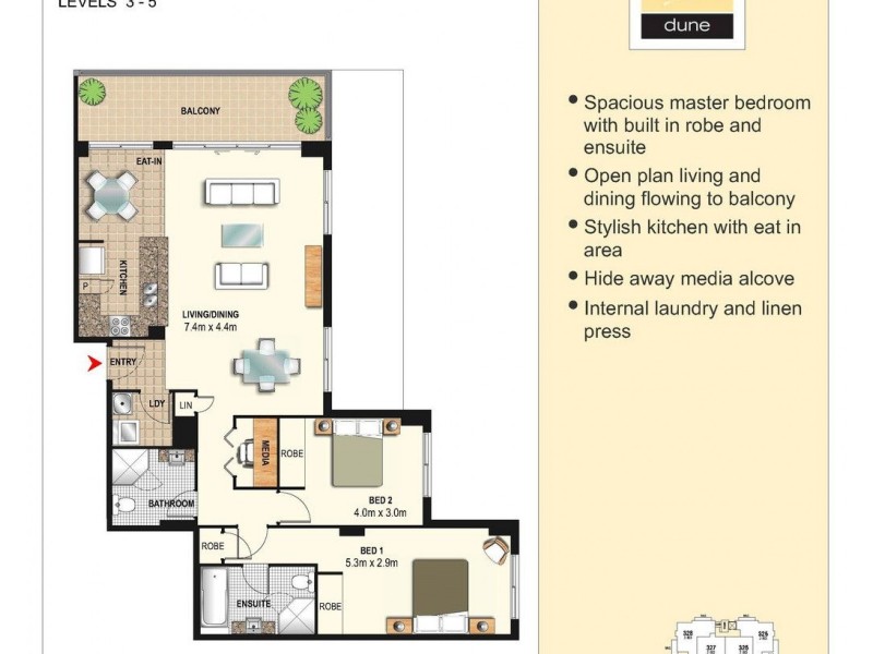 1 Aqua Street, Southport QLD 4215 Floorplan