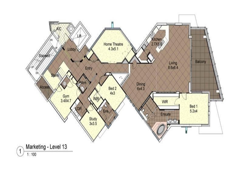 1 The Allure Penthouse. 1 Northcliffe Terrace, Surfers Paradise QLD 4217