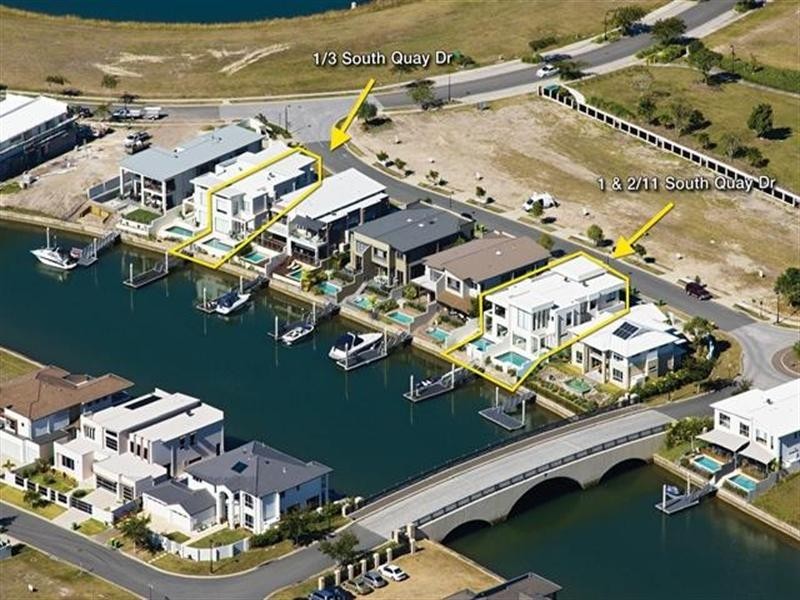 1/3 South Quay Drive & 1 & 2/11 South Quay Drive, Biggera Waters QLD 4216