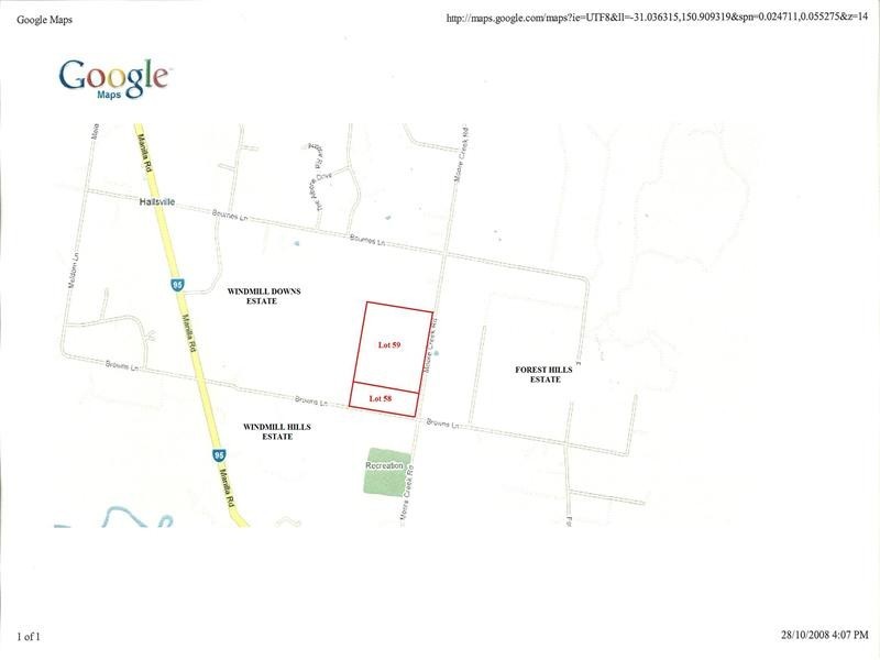 58 & 59 Cnr Browns Lane & Moore Creek Road, Tamworth NSW 2340