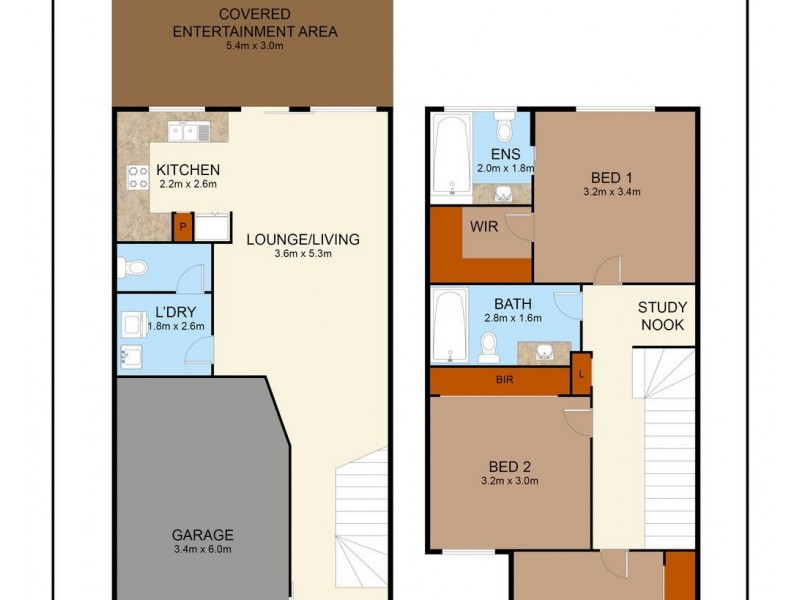 3/38 Booligal Street, Carina QLD 4152 Floorplan