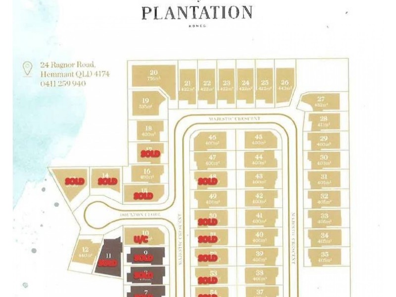 10 (Lot 10) Majestic Crescent, Hemmant QLD 4174 Floorplan
