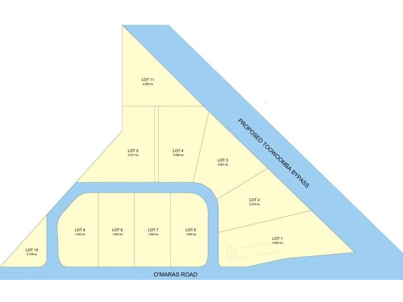 - O’Mara Road Subdivision, Wellcamp QLD 4350