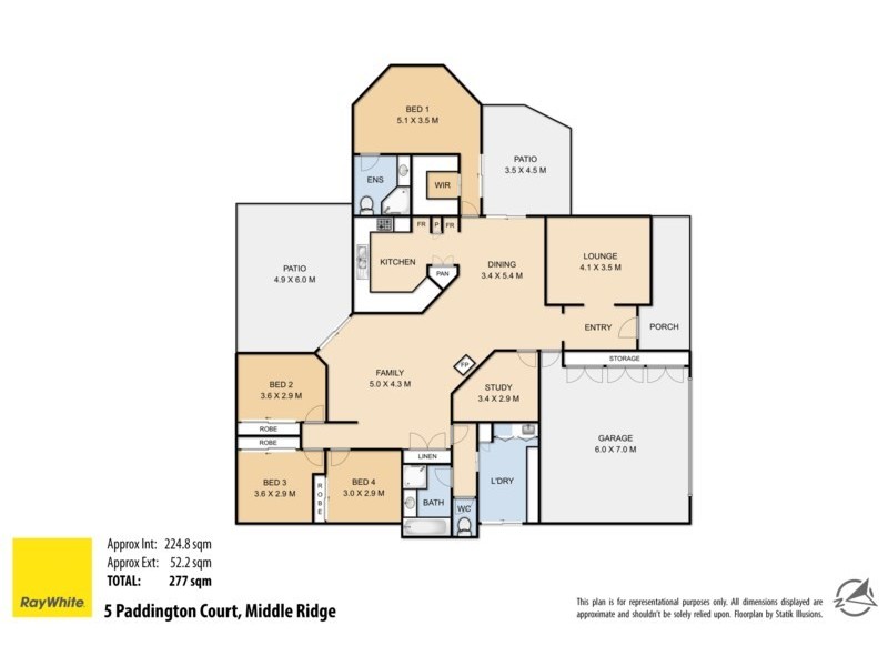 5 Paddington Court, Middle Ridge QLD 4350