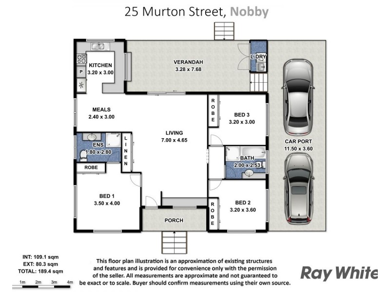 25 Murton Street, Nobby QLD 4360 Floorplan