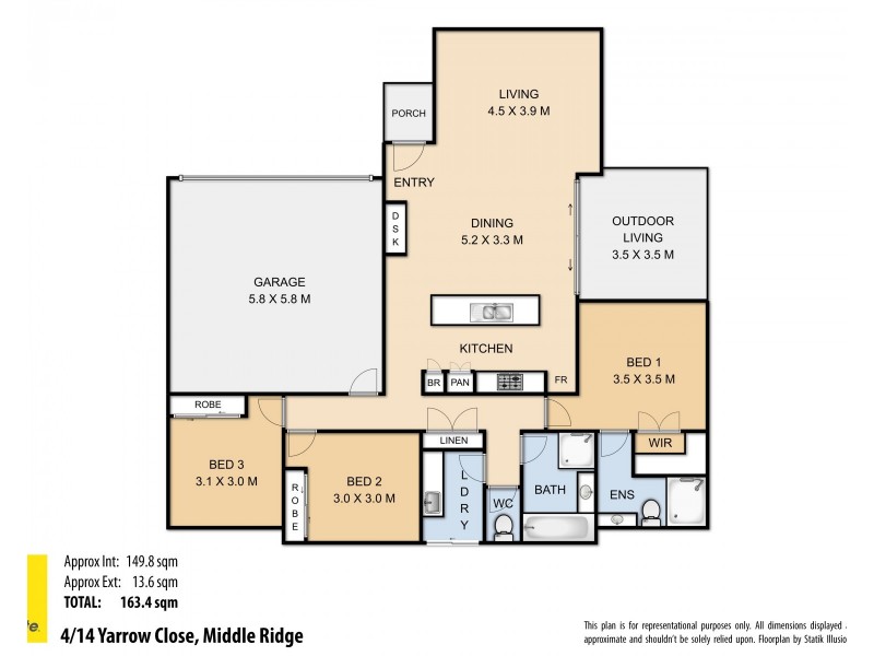 4/14 Yarrow Close, Middle Ridge QLD 4350